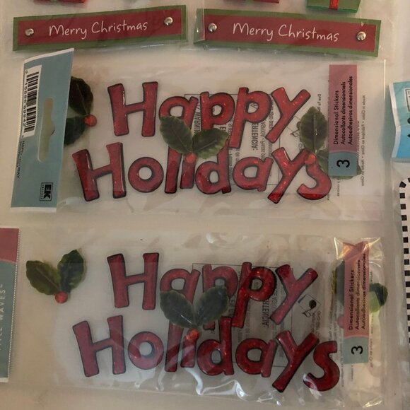 🛒 $10 Christmas Scrapbook Sticker Bundle #2289 - Picture 6 of 6